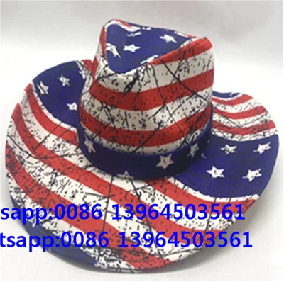 Topi Jerami Anak Laki-laki Barat Buatan Tangan Unisex