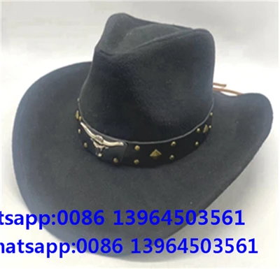 Topi Fedora Vintage Hitam untuk Pria