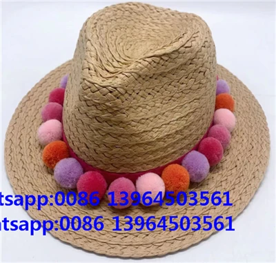 Aksesoris kain wanita topi gadis buatan tangan