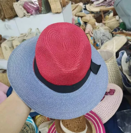 Topi Wanita Warna-warni Dengan Pita Hitam