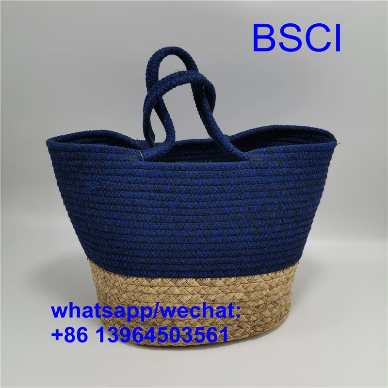 Tas Pantai Rotan Anyaman Alami