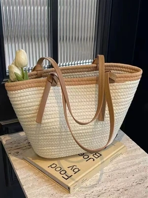 Tas Jerami Wanita Musim Panas