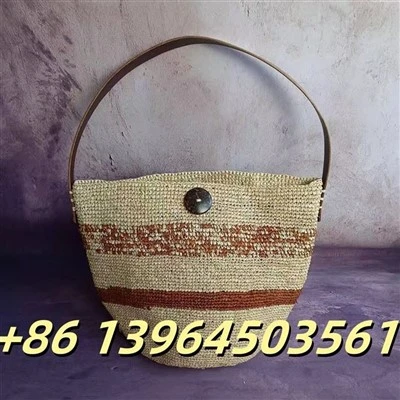 Tas Rafia Bahu Tangan Tangan
