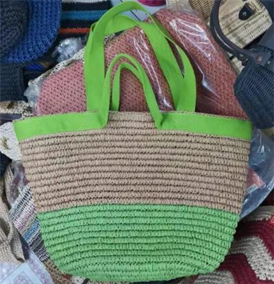Pita katun menangani tas jerami besar