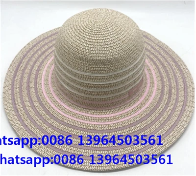 Topi Matahari Anti UV Multiwarna dengan Pinggiran Lebar