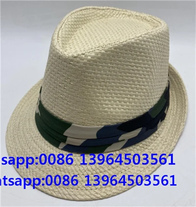 Topi Panama Jazz Cap Sunshade untuk Pria