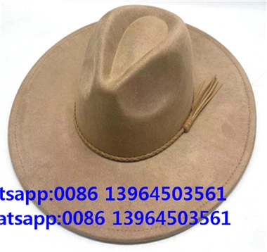Topi Koboi Barat Vegan Suede