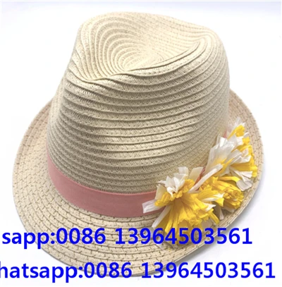 Topi Bernapas Buatan Tangan untuk Anak Perempuan & Anak dengan Bunga