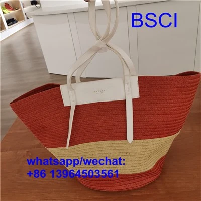 Tas Pantai Jerami Besar yang Tahan Lama