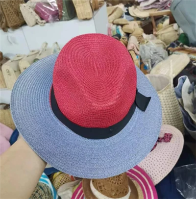 Topi Wanita Warna-warni Dengan Pita Hitam