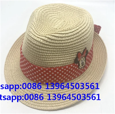 Aksesoris Kain Jerami Bayi Topi Anak